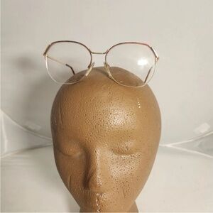 VT Rodenstock Eyeglass Frames Only Ginny Gold Metal Tortoise Shell R56 17/19 135